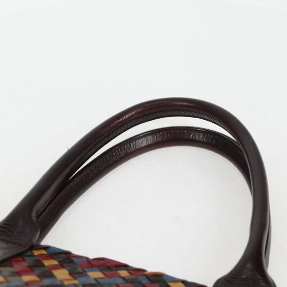 BOTTEGA VENETA INTRECCIATO Tote Bag Leather Brown Auth 126566V - Picture 4 of 16